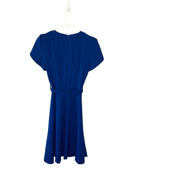 Calvin Klein Blue A-Line Dress Size 4 - Picture 2 of 13